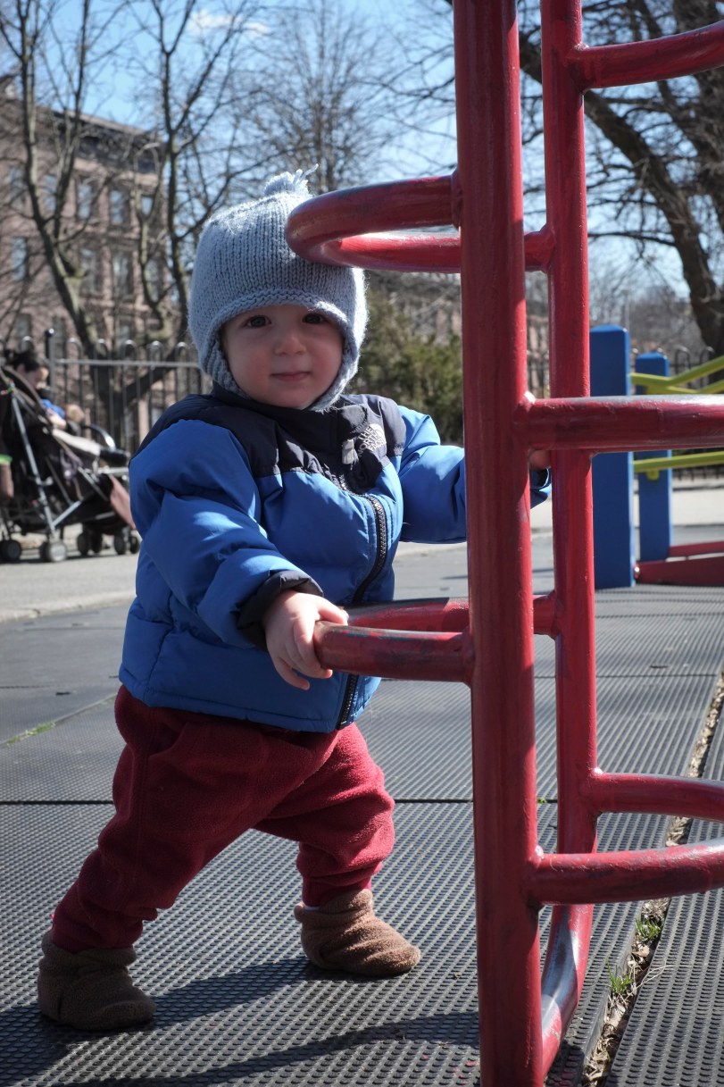 theo at the playground